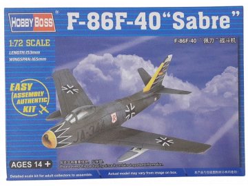 Hobby Boss - North American F-86F-40 Sabre, Model Kit 259, 1/72