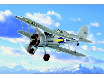 Hobby Boss - Gloster Gladiator, Model Kit 286, 1/72