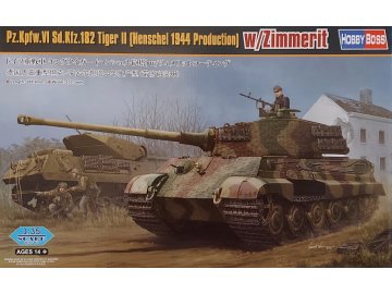 Hobby Boss - Pz.Kpfw.VI Sd.Kfz.182 Tiger II (1944), Model Kit 4531, 1/35