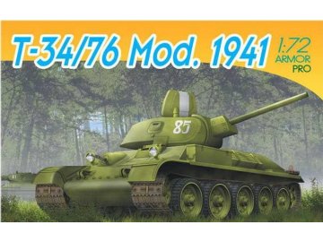 Dragon - T-34/76 Mod.1941, Model Kit tank 7259, 1/72