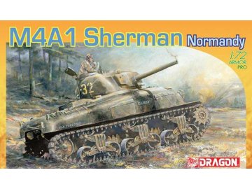 Dragon - M4A1 Sherman, Normandie 1944, Model Kit tank 7273, 1/72
