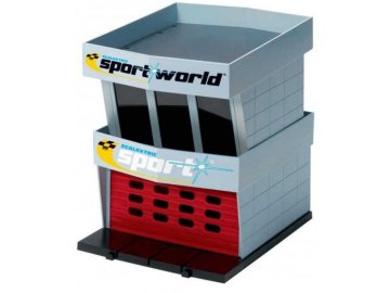 SCALEXTRIC - Budova pro autodráhu, Pit Garage Plastic,  SCALEXTRIC C8321,