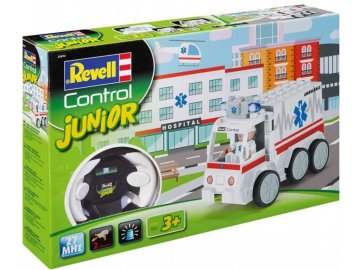 Autíčko REVELL 23013 JUNIOR - Ambulance - 27 MHz