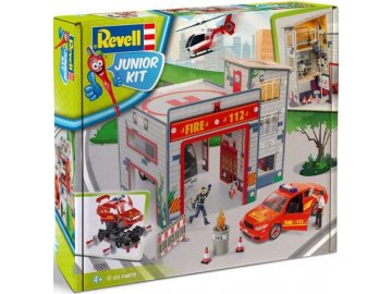 Revell - Fire Station, Junior Kit playset 00850, 1/20