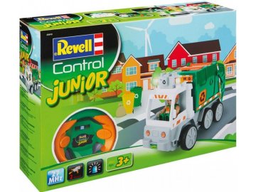 Autíčko REVELL 23015 JUNIOR - Garbage Truck - 27MHz