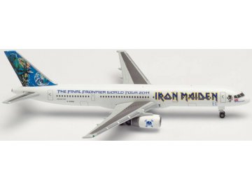 Herpa - Boeing B757-28A, dopravce Astraeus, "Iron Maiden World Tour 2011" Colors, "Ed Force One", VB, 1/500