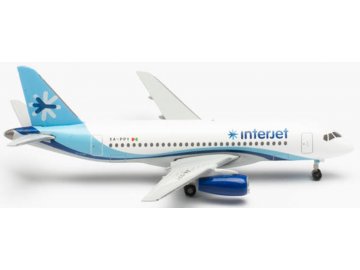 Herpa - Sukhoi Superjet 100-95LR, Interjet company, Mexico, 1/500