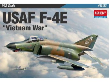 Model Kit letadlo 12133 - USAF F-4E "Vietnam War" (1:32)