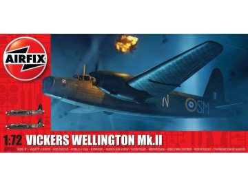 Airfix - Vickers Wellington Mk.II , Classic Kit letadlo A08021, 1/72