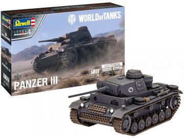 Plastic ModelKit World of Tanks 03501 - PzKpfw III Ausf. L (1:72)