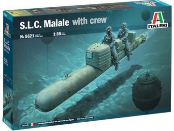 Italeri - S.L.C. MAIALE, Model Kit torpédo 5621, 1/35