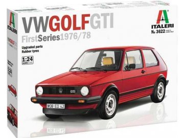 Italeri - VW Golf GTI Rabbit, Model Kit auto 3622, 1/24