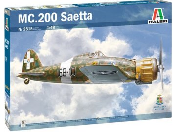 Italeri - Macchi Mc.200 1a serie, Model Kit letadlo 2815, 1/48