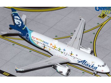 Gemini - Airbus A320, Alaska Airlines "Fly With Pride", USA, 1/400