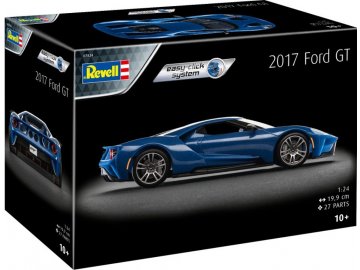Revell - 2017 Ford GT, EasyClick auto 07824, 1/24