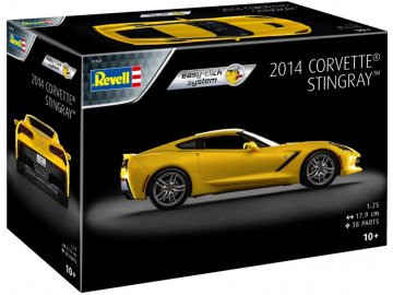 Revell - 2014 Corvette Stingray - EasyClick auto 07825, 1/25