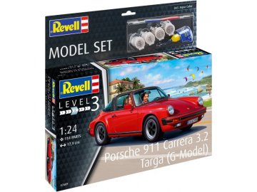 Revell - Porsche 911 Targa  G-Model, ModelSet auto 67689, 1/24