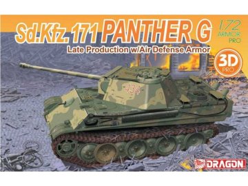 Dragon - Panther G Late Production w/Air Defense Armor, Model Kit tank 7696, 1/72
