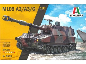 Italeri - M109/A2-A3-G, Model Kit tank 6589, 1/35
