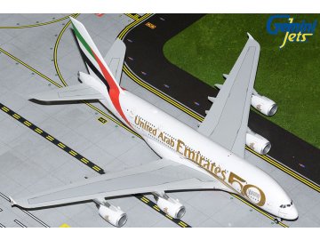 Airbus A380 Emirates UAE 50th Anniversary A6 EVG
