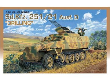 Dragon - Sd.Kfz.251/21 Ausf.D DRILLING, Model Kit military 6217, 1/35