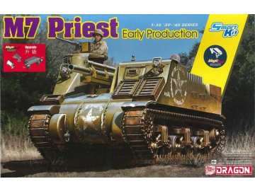 Dragon - M7 Priest Early Production w/Magic Track , Model Kit military 6817, 1/35
