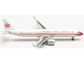 Herpa - Airbus A321-251NX, TAP - Air Portugal "Retro" Colors, "Portugal", Portugal, 1/500