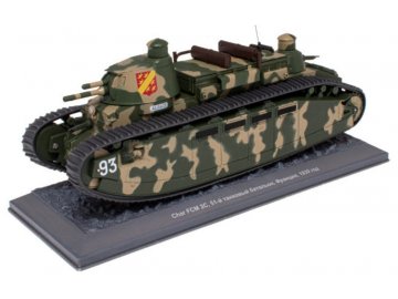 Atlas Models – Char FCM 2C, Französische Armee, 1939, 1/43