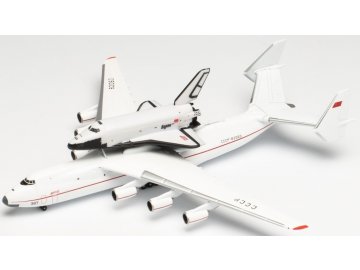 Herpa - Antonov An225 Mriya & Buran Orbiter CCCPe, Russia, 1/400