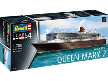 Revell - Queen Mary 2, ModelKit loď 05231, 1/700