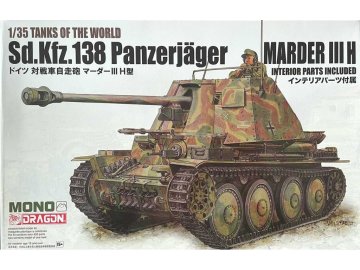 Dragon - MARDER III H, Model Kit tank MD003, 1/35