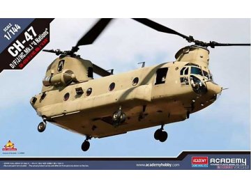 Academy - Boeing Chinook Ch-47D/F/J/HC.Mk.1, "4 Nations", Model Kit vrtulník 12624, 1/144