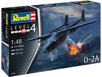 Revell - O-2A Skymaster, ModelSet letadlo 63819, 1/48