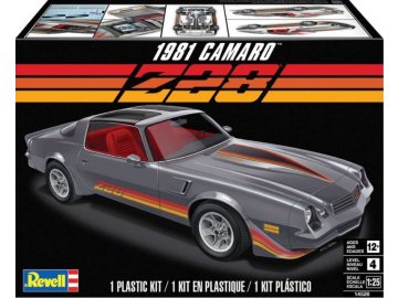 Plastic ModelKit MONOGRAM auto 4526 - 1981 Z-28 Camaro (1:25)