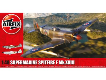 Airfix - Supermarine Spitfire F Mk.XVIII, Classic Kit letadlo A05140, 1/48