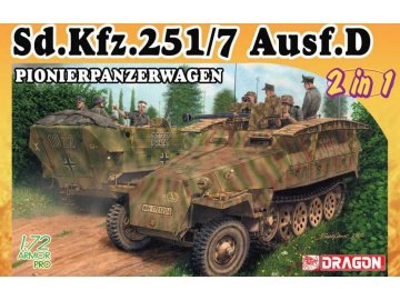 Model Kit military 7605 - Sd.Kfz.251/7 Ausf.D Pionierpanzerwagen (1:72)