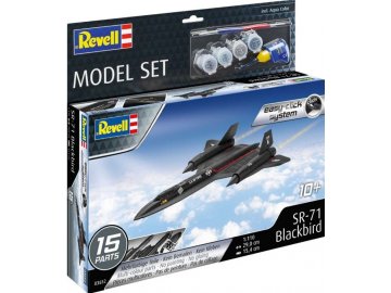 EasyClick ModelSet letadlo 63652 - SR-71 Blackbird (1:110)