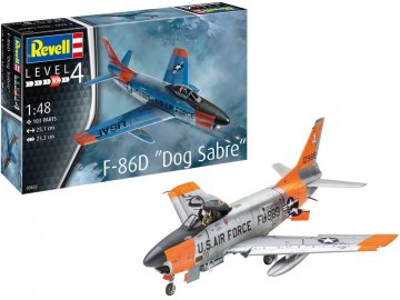 ModelSet letadlo 63832 - F-86D Dog Sabre (1:48)