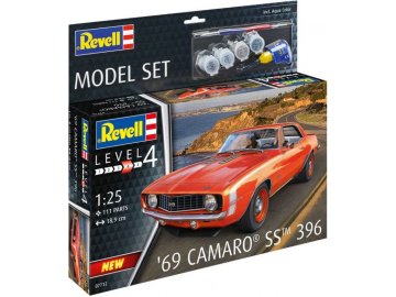 Revell - 69 Camaro SS, ModelSet auto 67712, 1/25