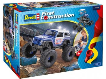 Revell - Monster Truck, First Construction auto 00919, 1/20