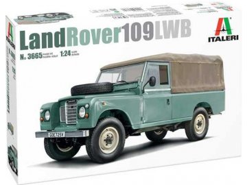 Italeri - Land Rover 109 LWB, Model Kit military 3665, 1/24