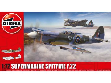 Airfix - Supermarine Spitfire F.22, Classic Kit letadlo A02033A, 1/72