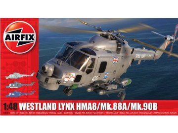 Airfix - Westland Navy Lynx Mk.88A/HMA.8/Mk.90B , Classic Kit vrtulník A10107A, 1/48