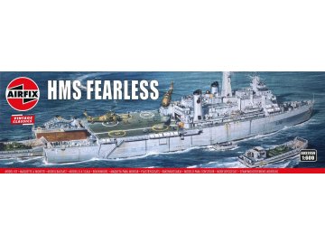 Airfix - HMS Fearless, Classic Kit VINTAGE loď A03205V, 1/600