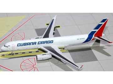 Panda Model - Tupolev Tu-204-100CE, Cubana Cargo "1990s" Colors, Kuba, 1/400