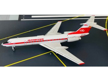 Panda Model - Tupolev Tu-134A, Interflug "1970s" Colors, Německo, 1/400