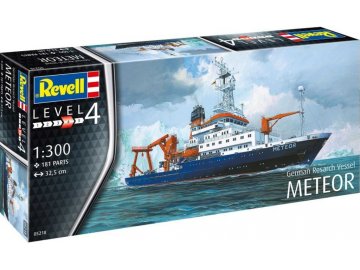 Revell -  German Research Vessel Meteor, Plastic ModelKit loď 05218, 1/300