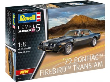 Plastic ModelKit auto 07710 - Pontiac Firebird Trans Am (1:8)