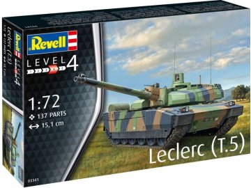 Revell - Leclerc T5, Plastic ModelKit tank 03341, 1/72