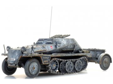 Artitec - Sd.Kfz 252 + Sd.Anh. 32, Wehrmacht, zimní kamufláž, 1/87